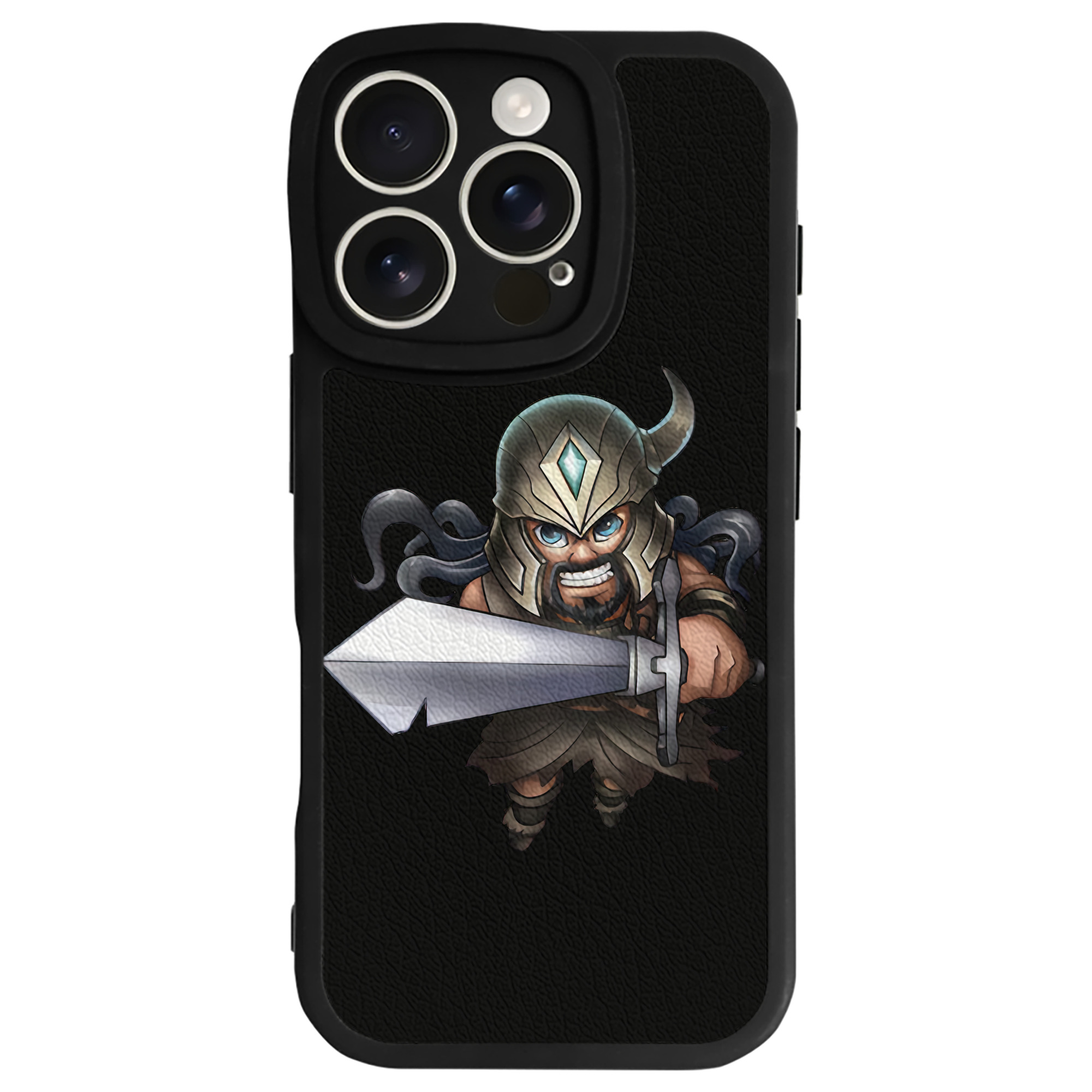（画像用） リーグ・オブ・レジェンド League of Legends LOL 【iPhone 16シリーズ対応】シリコンスマホケース（レザー調） 材質：シリコン